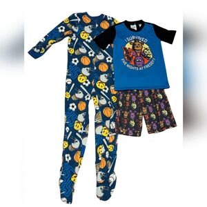 Boys Pajama Sets (Size S 6/7) – FNAF & Sports Theme
